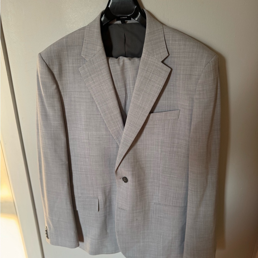 Express Light Gray Men's Blazer